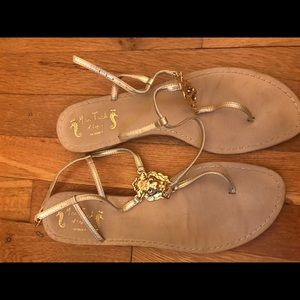 Miss Trish of Capri sandals